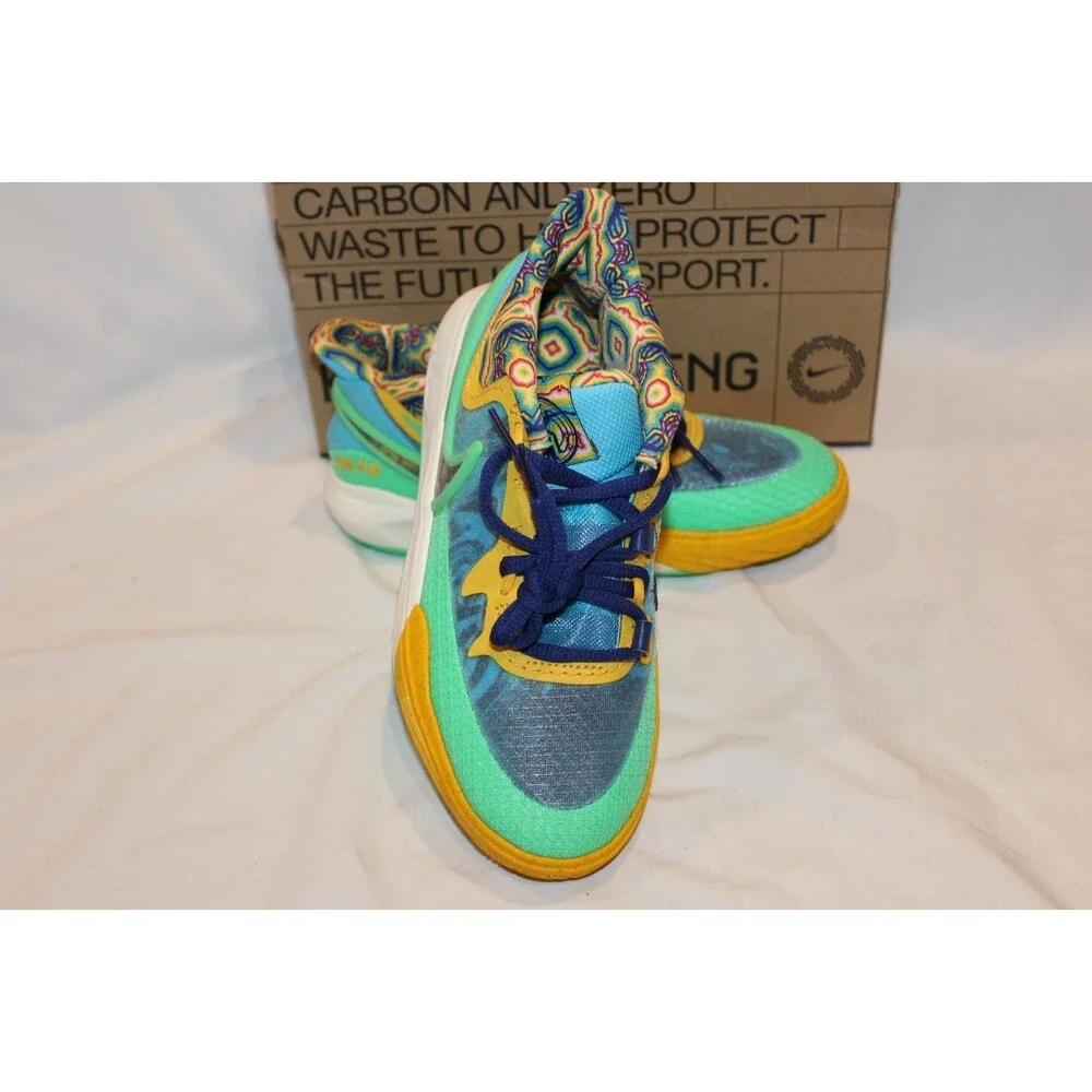 Nike Kyrie 8 GO SE (GS) Kids Shoes Baltic Blue/Multi NIB SZ 3.5